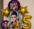 Lot ballons 5 ans Kpop demon hunter